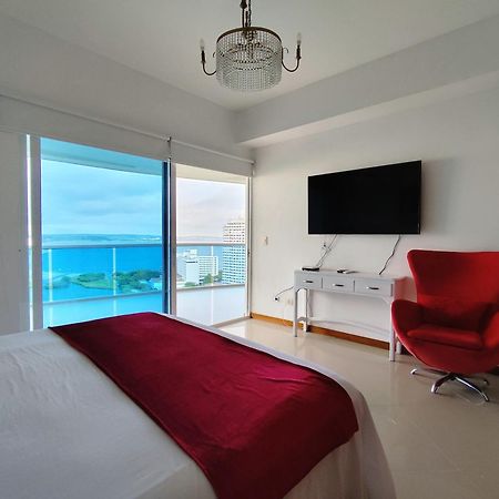 Apartamento De Lujo Con Vista Al Mar - Excelente Ubicacion Cartagena 외부 사진