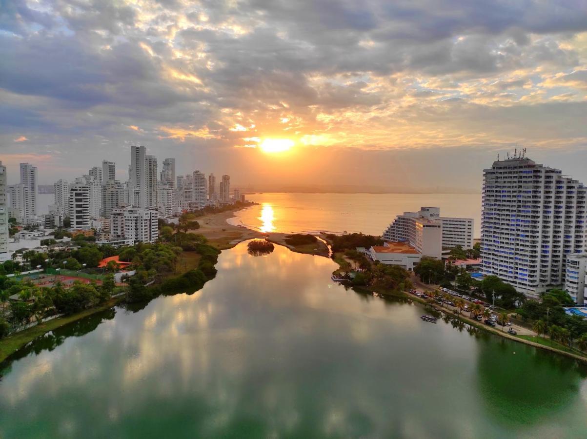 Apartamento De Lujo Con Vista Al Mar - Excelente Ubicacion Cartagena 외부 사진