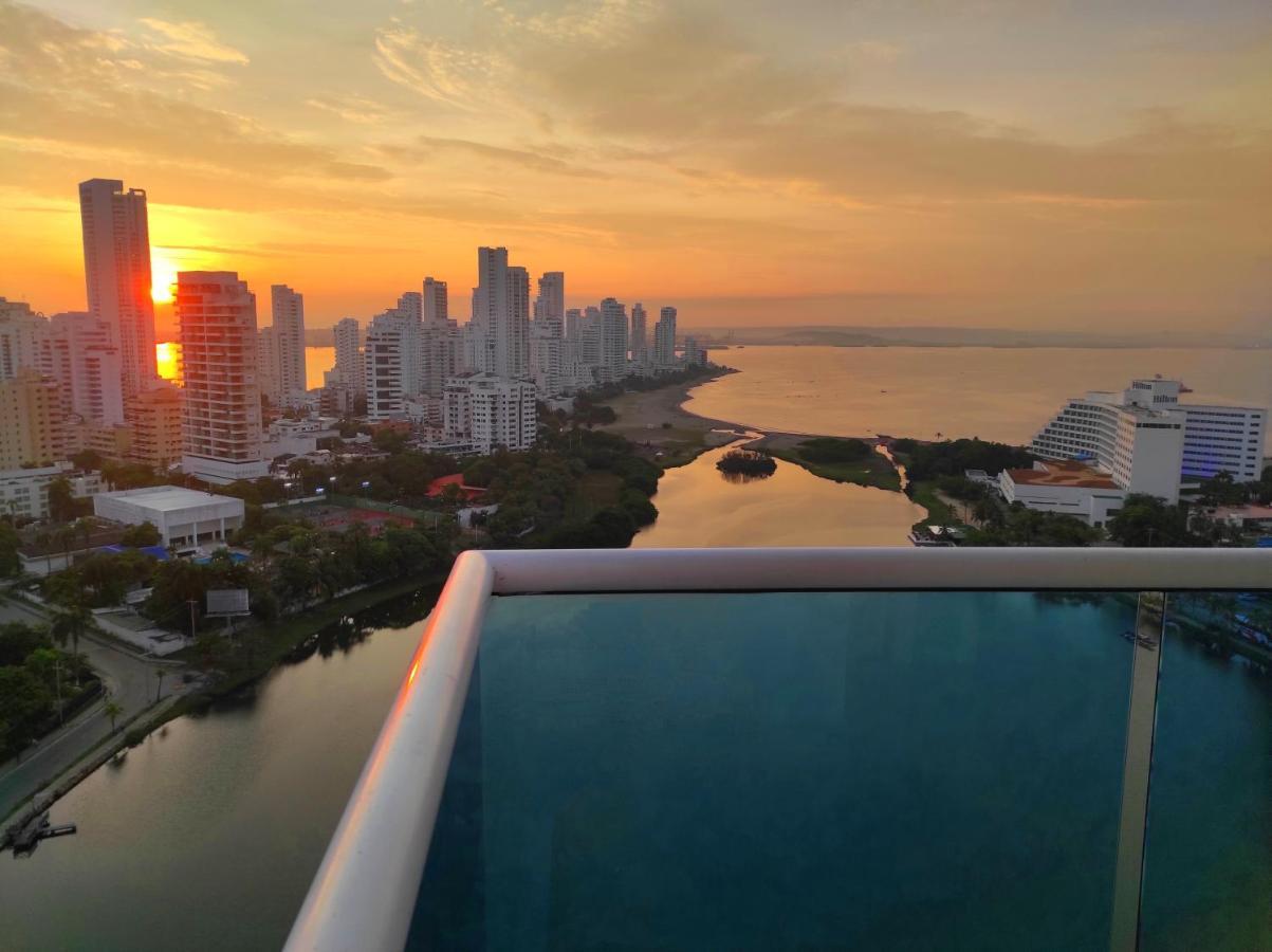 Apartamento De Lujo Con Vista Al Mar - Excelente Ubicacion Cartagena 외부 사진