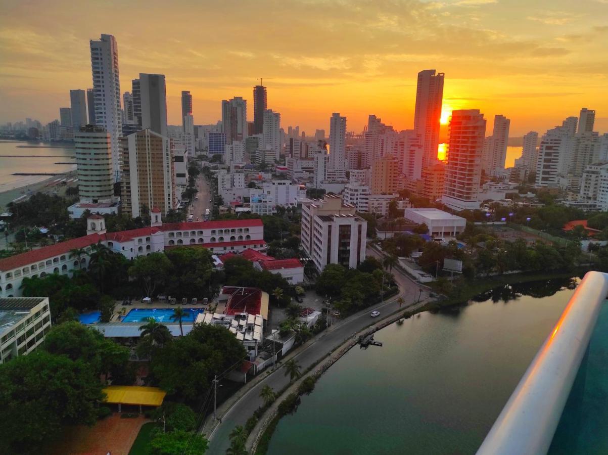 Apartamento De Lujo Con Vista Al Mar - Excelente Ubicacion Cartagena 외부 사진