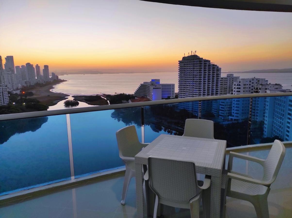 Apartamento De Lujo Con Vista Al Mar - Excelente Ubicacion Cartagena 외부 사진