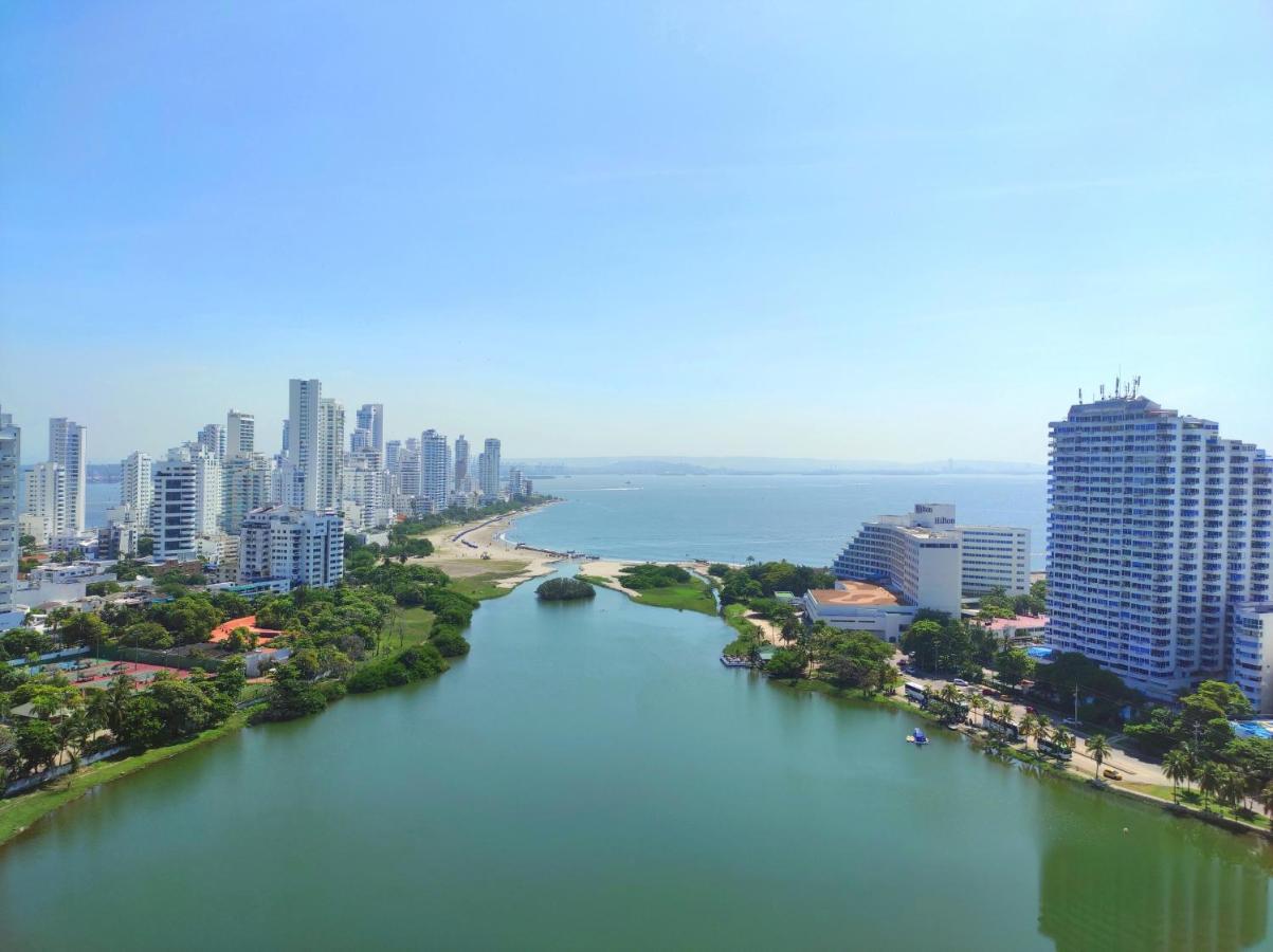 Apartamento De Lujo Con Vista Al Mar - Excelente Ubicacion Cartagena 외부 사진