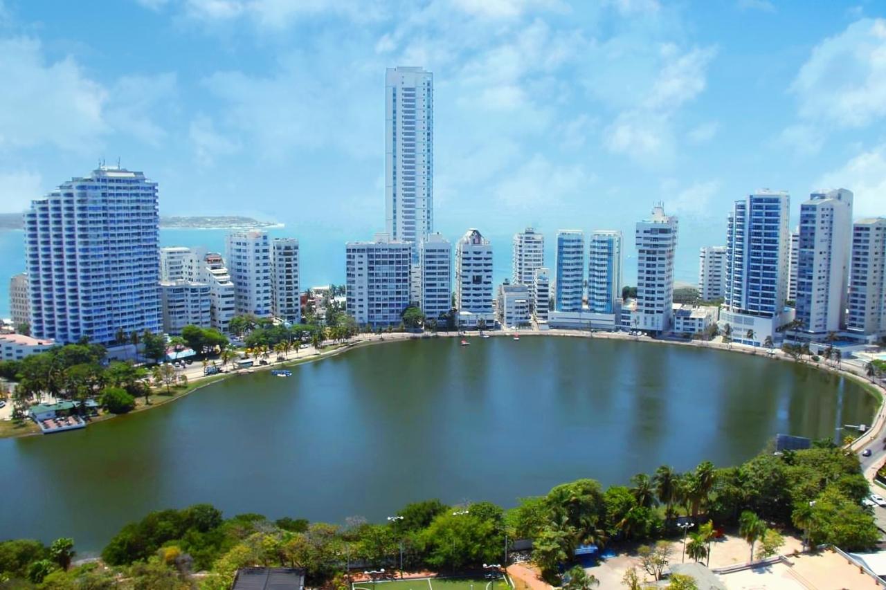 Apartamento De Lujo Con Vista Al Mar - Excelente Ubicacion Cartagena 외부 사진