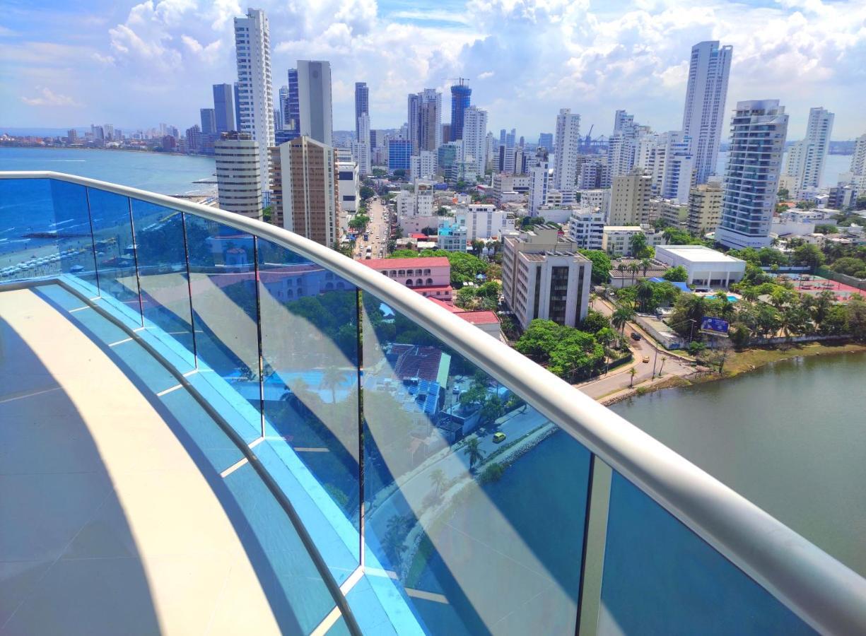 Apartamento De Lujo Con Vista Al Mar - Excelente Ubicacion Cartagena 외부 사진