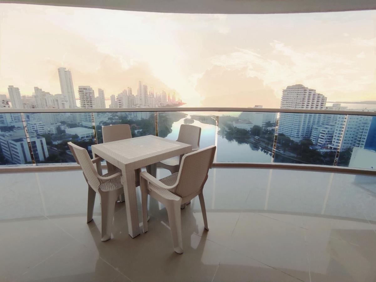 Apartamento De Lujo Con Vista Al Mar - Excelente Ubicacion Cartagena 외부 사진
