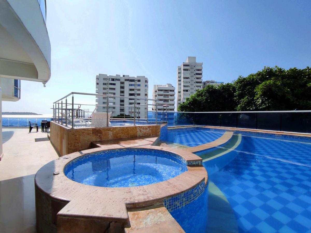 Apartamento De Lujo Con Vista Al Mar - Excelente Ubicacion Cartagena 외부 사진